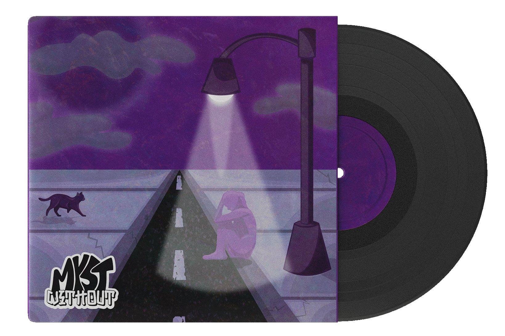 a mockup of the myst without vinyl