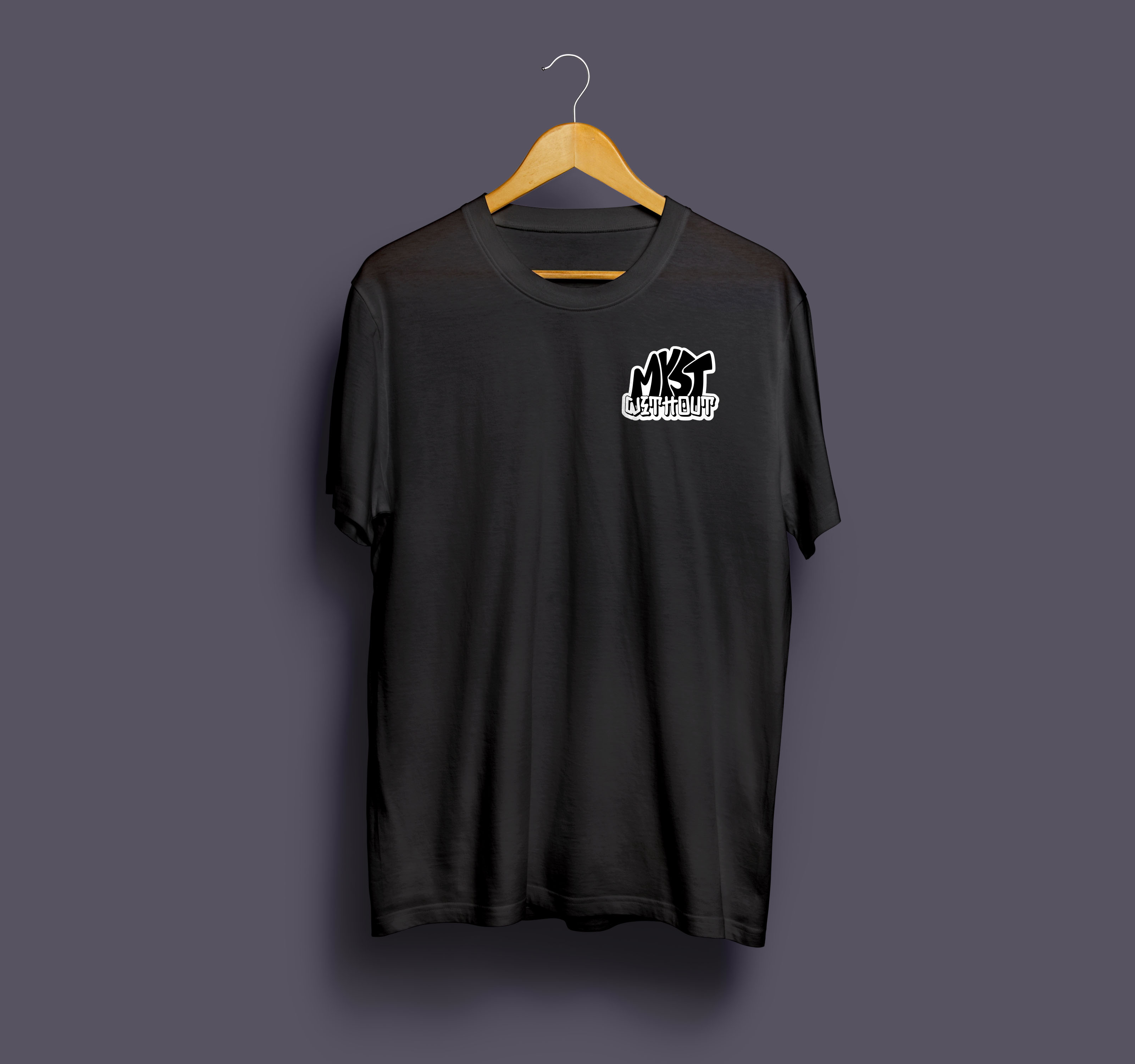 myst without tshirt black